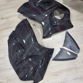 KAMIKAZE ONE PIECE SIDES FAIRING LEFT AND RIGHT SUZUKI HAYABUSA 2008 - 2020