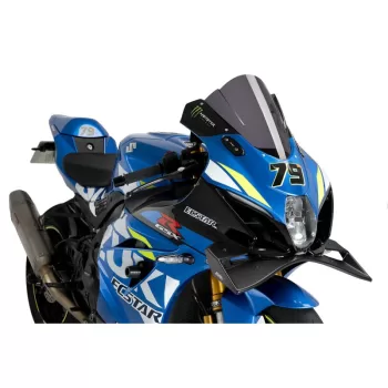 PUIG SPOILER GP FRONT FOR SUZUKI GSX-R 1000/R 2017 > 2022 MATT BLACK 22075J
